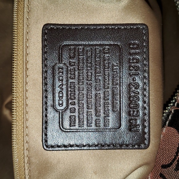 Coach Mosiac Signature Patchwork East West Tote Bag 13516 - Picture 5 of 16